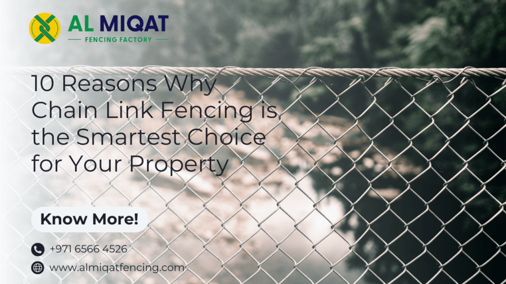 10 Reasons Why Chain Link Fencing is the Smartest Choice for Your Property